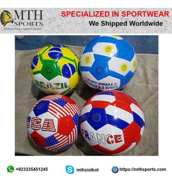 Soccer Balls Machine Stitched